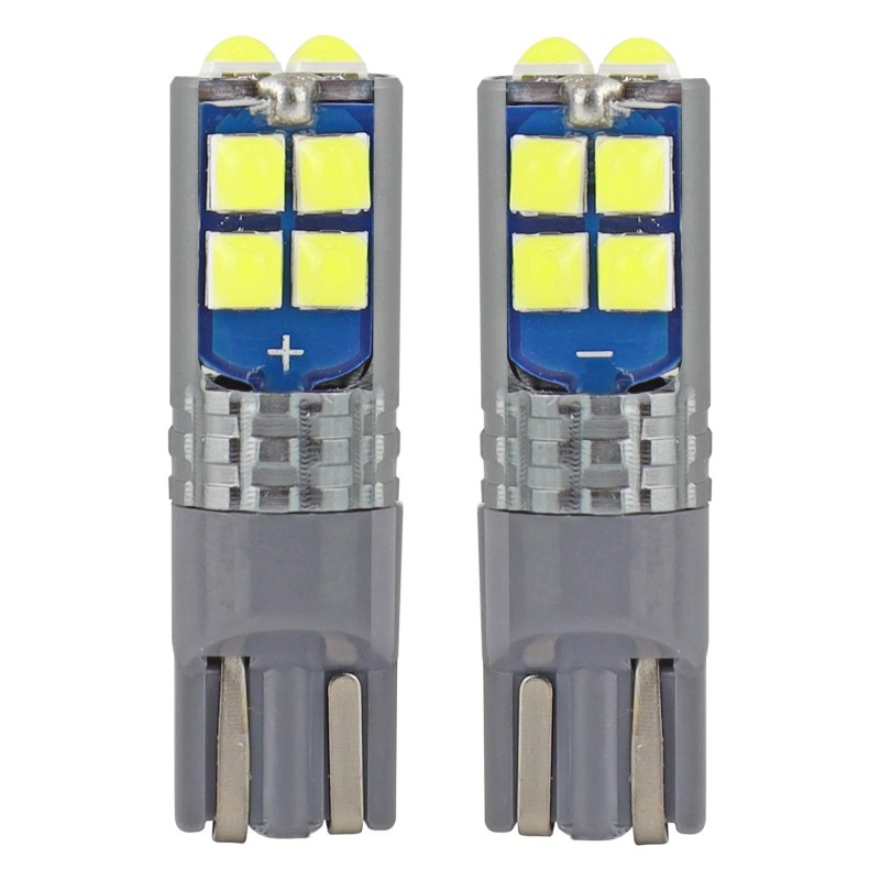 T10 W5W 12V W2,1x9,5d ΛΕΥΚΟ 10SMDx3030 (ΚΑΡΦΩΤΟ - CAN-BUS) 2ΤΕΜ. - Amio - 02447/AM T10 W5W 12V W2,1x9,5d ΛΕΥΚΟ 10SMDx3030 (ΚΑΡΦΩΤΟ - CAN-BUS) 2ΤΕΜ. - Amio - 02447/AM