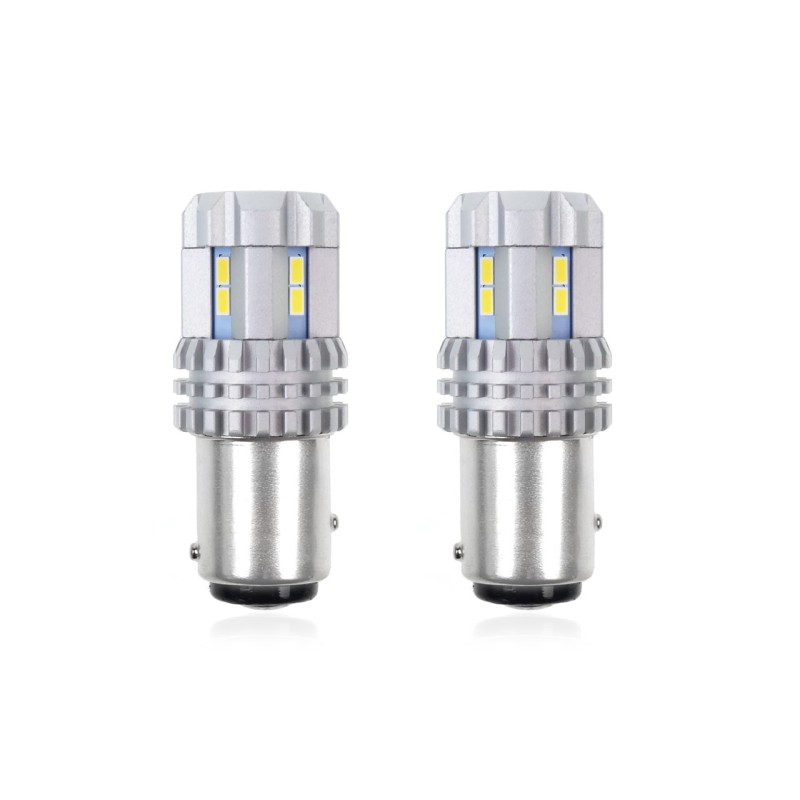 P21/5W BAY15d 12/24V 22 LED SMD ULTRABRIGHT 3020 CANBUS ΛΕΥΚΟ 2ΤΕΜ. - Amio - 02450/AM P21/5W BAY15d 12/24V 22 LED SMD ULTRABRIGHT 3020 CANBUS ΛΕΥΚΟ 2ΤΕΜ. - Amio - 02450/AM