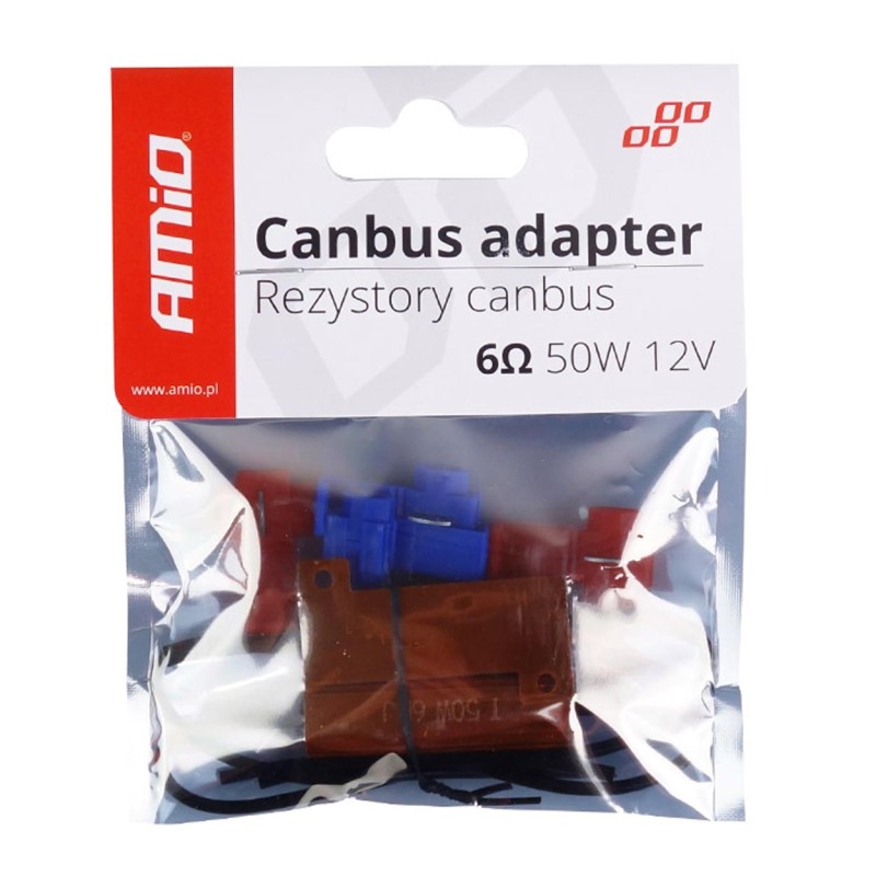 ΑΝΤΙΣΤΑΣΗ /CANCELLER/CAN-BUS 50W/6ohm 12V ΑΜΙΟ - 2 ΤΕΜ. - Amio - 02452/AM ΑΝΤΙΣΤΑΣΗ /CANCELLER/CAN-BUS 50W/6ohm 12V ΑΜΙΟ - 2 ΤΕΜ. - Amio - 02452/AM