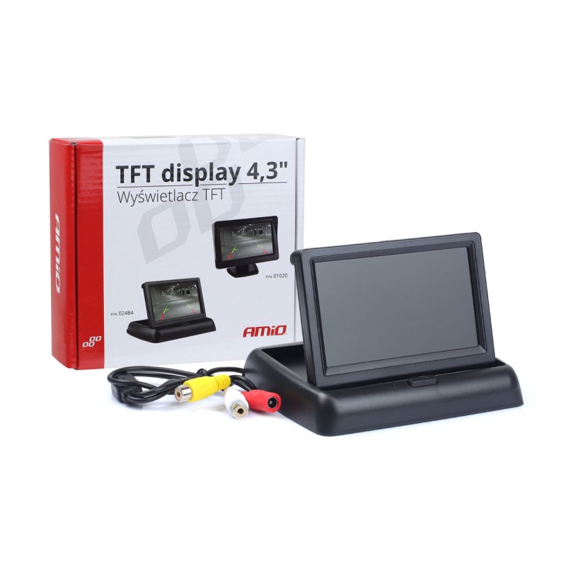 ΟΘΟΝΗ TFT LCD ΑΝΑΔΙΠΛΟΥΜΕΝΗ ΑΥΤΟΚΙΝΗΤΟΥ 4,3" - 12V - Amio - 02484/AM ΟΘΟΝΗ TFT LCD ΑΝΑΔΙΠΛΟΥΜΕΝΗ ΑΥΤΟΚΙΝΗΤΟΥ 4,3" - 12V - Amio - 02484/AM