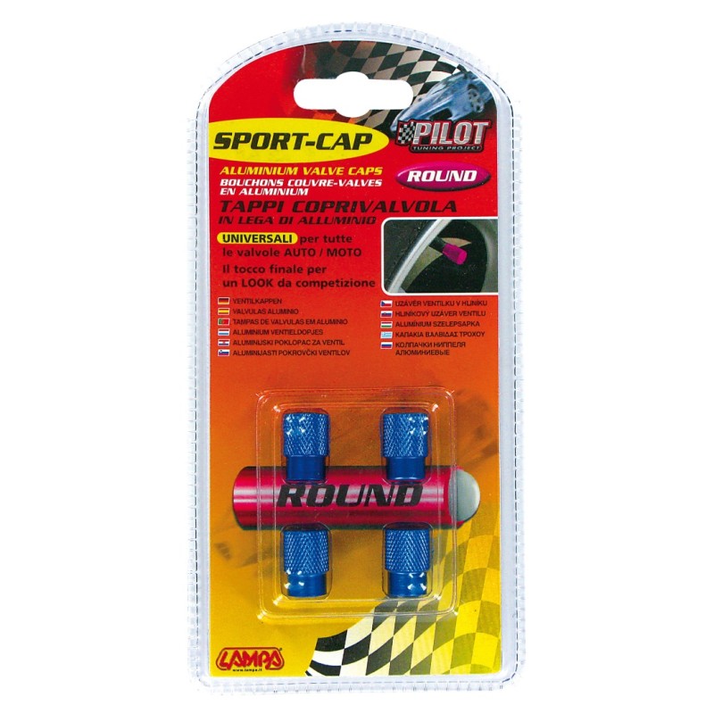 ΚΑΠΑΚΙΑ ΒΑΛΒΙΔΩΝ SPORT-CAP ΜΠΛΕ 4 ΤΕΜ. - Lampa - 0250.1-LM ΚΑΠΑΚΙΑ ΒΑΛΒΙΔΩΝ SPORT-CAP ΜΠΛΕ 4 ΤΕΜ. - Lampa - 0250.1-LM