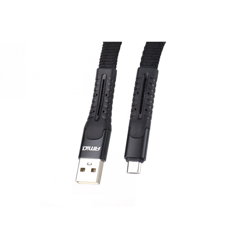 ΚΑΛΩΔΙΟ ΦΟΡΤΙΣΗΣ ΚΑΙ ΣΥΓΧΡΟΝΙΣΜΟΥ ΣΠΙΡΑΛ USB ΓΙΑ MICRO USB 120cm FullLINK UC-12 AMIO - Amio - 02529/AM ΚΑΛΩΔΙΟ ΦΟΡΤΙΣΗΣ ΚΑΙ ΣΥΓΧΡΟΝΙΣΜΟΥ ΣΠΙΡΑΛ USB ΓΙΑ MICRO USB 120cm FullLINK UC-12 AMIO - Amio - 02529/AM