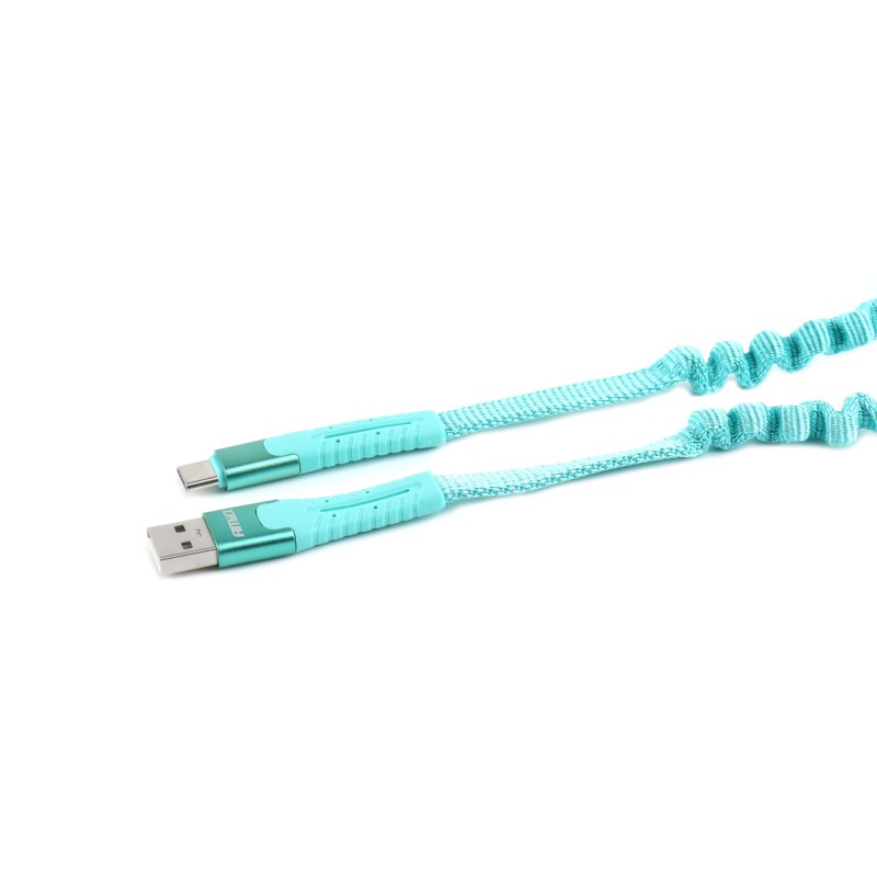 ΚΑΛΩΔΙΟ ΦΟΡΤΙΣΗΣ ΚΑΙ ΣΥΓΧΡΟΝΙΣΜΟΥ ΣΠΙΡΑΛ USB ΓΙΑ USB TYPE C 120cm FullLINK UC-14 AMIO - Amio - 02531/AM ΚΑΛΩΔΙΟ ΦΟΡΤΙΣΗΣ ΚΑΙ ΣΥΓΧΡΟΝΙΣΜΟΥ ΣΠΙΡΑΛ USB ΓΙΑ USB TYPE C 120cm FullLINK UC-14 AMIO - Amio - 02531/AM