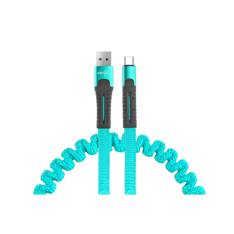 ΚΑΛΩΔΙΟ ΦΟΡΤΙΣΗΣ ΚΑΙ ΣΥΓΧΡΟΝΙΣΜΟΥ ΣΠΙΡΑΛ USB ΓΙΑ USB TYPE C 120cm FullLINK UC-14 AMIO - Amio - 02531/AM ΚΑΛΩΔΙΟ ΦΟΡΤΙΣΗΣ ΚΑΙ ΣΥΓΧΡΟΝΙΣΜΟΥ ΣΠΙΡΑΛ USB ΓΙΑ USB TYPE C 120cm FullLINK UC-14 AMIO - Amio - 02531/AM