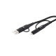 ΚΑΛΩΔΙΟ ΦΟΡΤΙΣΗΣ ΚΑΙ ΣΥΓΧΡΟΝΙΣΜΟΥ USB C/USB C iOs/USB A 100cm FullLINK UC-15 AMIO - Amio - 02547/AM ΚΑΛΩΔΙΟ ΦΟΡΤΙΣΗΣ ΚΑΙ ΣΥΓΧΡΟΝΙΣΜΟΥ USB C/USB C iOs/USB A 100cm FullLINK UC-15 AMIO - Amio - 02547/AM