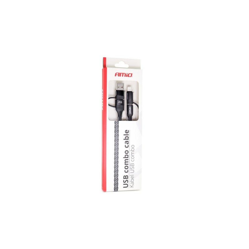 ΚΑΛΩΔΙΟ ΦΟΡΤΙΣΗΣ ΚΑΙ ΣΥΓΧΡΟΝΙΣΜΟΥ USB C/USB C iOs/USB A 100cm FullLINK UC-15 AMIO - Amio - 02547/AM ΚΑΛΩΔΙΟ ΦΟΡΤΙΣΗΣ ΚΑΙ ΣΥΓΧΡΟΝΙΣΜΟΥ USB C/USB C iOs/USB A 100cm FullLINK UC-15 AMIO - Amio - 02547/AM