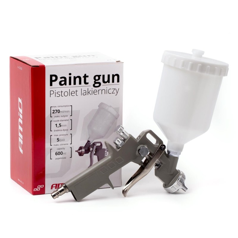 ΠΙΣΤΟΛΙ ΑΕΡΟΣ ΒΑΦΗΣ 5 BAR ΜΕ ΔΟΧΕΙΟ 600ml PT-11 AMIO - 1 ΤΕΜ. - Amio - 02628/AM ΠΙΣΤΟΛΙ ΑΕΡΟΣ ΒΑΦΗΣ 5 BAR ΜΕ ΔΟΧΕΙΟ 600ml PT-11 AMIO - 1 ΤΕΜ. - Amio - 02628/AM