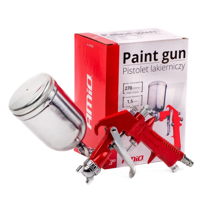 ΠΙΣΤΟΛΙ ΑΕΡΟΣ ΒΑΦΗΣ 5 BAR ΜΕ ΔΟΧΕΙΟ 400ml PT-11 AMIO - 1 ΤΕΜ. - Amio - 02629/AM ΠΙΣΤΟΛΙ ΑΕΡΟΣ ΒΑΦΗΣ 5 BAR ΜΕ ΔΟΧΕΙΟ 400ml PT-11 AMIO - 1 ΤΕΜ. - Amio - 02629/AM