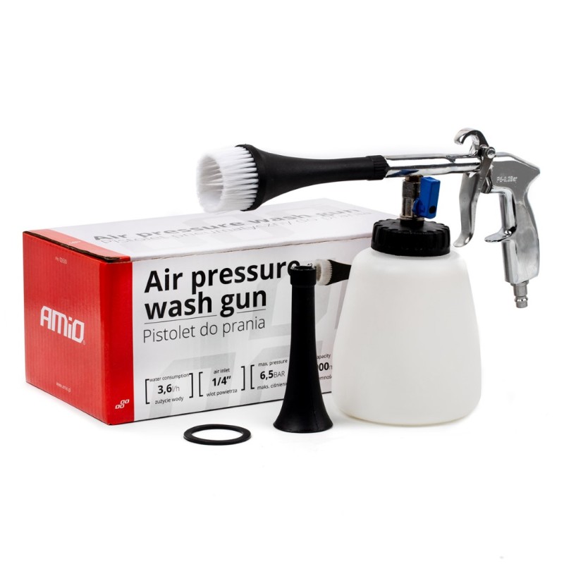 ΠΙΣΤΟΛΙ ΑΕΡΟΣ 6,5 BAR ΜΕ ΔΟΧΕΙΟ ΠΛΥΣΙΜΑΤΟΣ 1000ml PT-12 AMIO - 1 ΤΕΜ. - Amio - 02630/AM ΠΙΣΤΟΛΙ ΑΕΡΟΣ 6,5 BAR ΜΕ ΔΟΧΕΙΟ ΠΛΥΣΙΜΑΤΟΣ 1000ml PT-12 AMIO - 1 ΤΕΜ. - Amio - 02630/AM