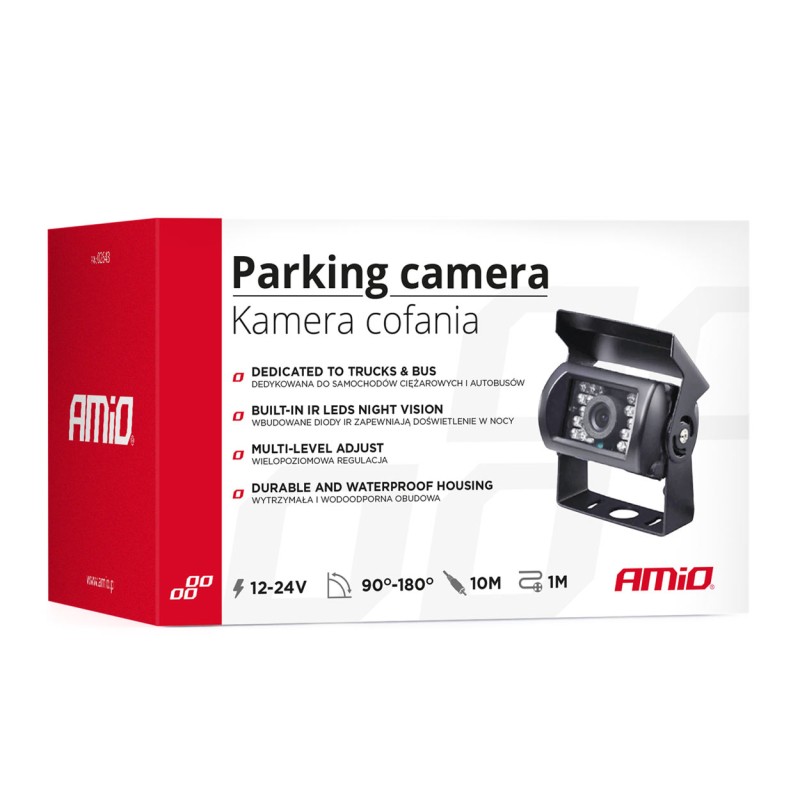 ΚΑΜΕΡΑ ΟΠΙΣΘΟΠΟΡΕΙΑΣ HD-501 IR NIGHT VISION ΜΕ ΜΕΤΑΛΛΙΚΗ ΒΑΣΗ - Amio - 02643/AM ΚΑΜΕΡΑ ΟΠΙΣΘΟΠΟΡΕΙΑΣ HD-501 IR NIGHT VISION ΜΕ ΜΕΤΑΛΛΙΚΗ ΒΑΣΗ - Amio - 02643/AM