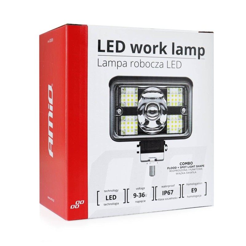 ΠΡΟΒΟΛΕΑΣ ΕΡΓΑΣΙΑΣ WORKING LAMP 17SMD LED 9>36V 45W 110x99x52mm AWL32 AMIO - Amio - 02659/AM ΠΡΟΒΟΛΕΑΣ ΕΡΓΑΣΙΑΣ WORKING LAMP 17SMD LED 9>36V 45W 110x99x52mm AWL32 AMIO - Amio - 02659/AM