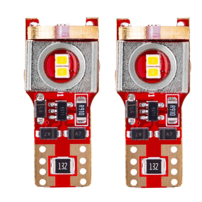 T10 W5W 12/24V LED 6xSMD 2016 CAN-BUS ΛΕΥΚΟ ΑΜΙΟ - 2 ΤΕΜ. - Amio - 02802/AM T10 W5W 12/24V LED 6xSMD 2016 CAN-BUS ΛΕΥΚΟ ΑΜΙΟ - 2 ΤΕΜ. - Amio - 02802/AM