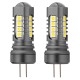 ΛΑΜΠΑΚΙΑ HP24W 12/24V 18xSMD 3030 LED ΛΕΥΚΑ CAN-BUS ΑMiO - 2 TEM. - Amio - 02803/AM