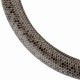 ΚΑΛΥΜΜΑ ΤΙΜΟΝΙΟΥ SWC-37 M 37-39cm ΧΡΥΣΑ ΕΞΑΓΩΝΑ ΣΕ ΚΑΦΕ ΑΠΟΧΡΩΣΕΙΣ ΑΜΙΟ - 1 ΤΕΜ. - Amio - 02810/AM