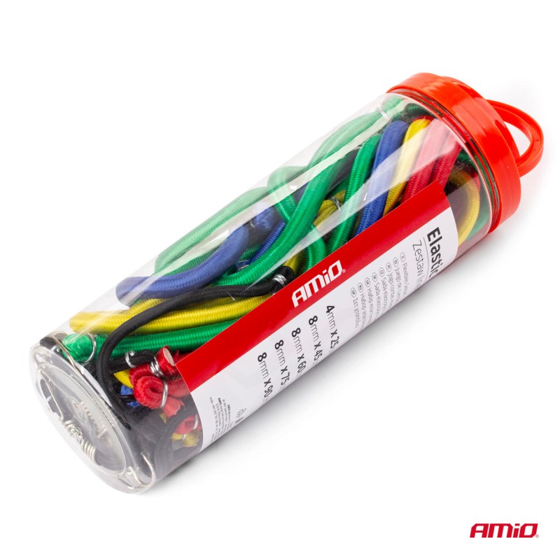 ΧΤΑΠΟΔΙΑ ΕΛΑΣΤΙΚΑ (4mmΧ25cm 4ΤΕΜ)(8mmX45cm 2ΤΕΜ)(8mmΧ60cm 2ΤΕΜ)(8mmX75cm 2ΤΕΜ)(8mmX90cm 2ΤΕΜ) AMIO - 12 ΤΕΜ. - Amio - 02836/AM ΧΤΑΠΟΔΙΑ ΕΛΑΣΤΙΚΑ (4mmΧ25cm 4ΤΕΜ)(8mmX45cm 2ΤΕΜ)(8mmΧ60cm 2ΤΕΜ)(8mmX75cm 2ΤΕΜ)(8mmX90cm 2ΤΕΜ) AMIO - 12 ΤΕΜ. - Amio - 02836/AM