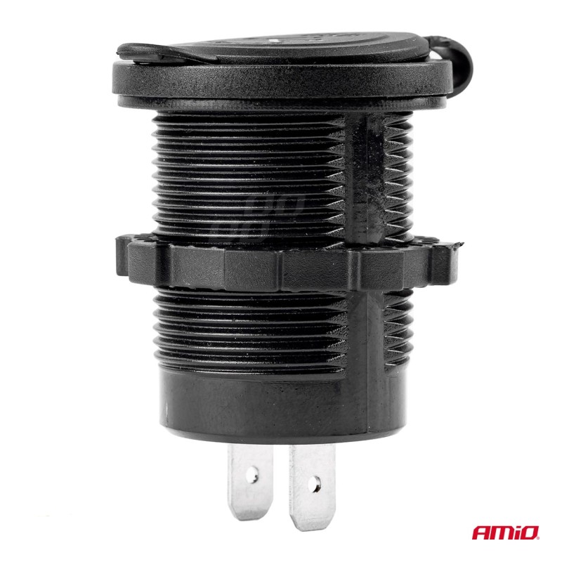 ΠΡΙΖΑ ΜΕ 2 ΘΥΡΕΣ USB 12/24V - 2x5V/2.1A Φ37mmX51mm MOD-04 AMIO - Amio - 02854/AM ΠΡΙΖΑ ΜΕ 2 ΘΥΡΕΣ USB 12/24V - 2x5V/2.1A Φ37mmX51mm MOD-04 AMIO - Amio - 02854/AM