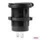 ΠΡΙΖΑ ΜΕ 2 ΘΥΡΕΣ USB 12/24V - 2x5V/2.1A Φ37mmX51mm MOD-04 AMIO - Amio - 02854/AM ΠΡΙΖΑ ΜΕ 2 ΘΥΡΕΣ USB 12/24V - 2x5V/2.1A Φ37mmX51mm MOD-04 AMIO - Amio - 02854/AM