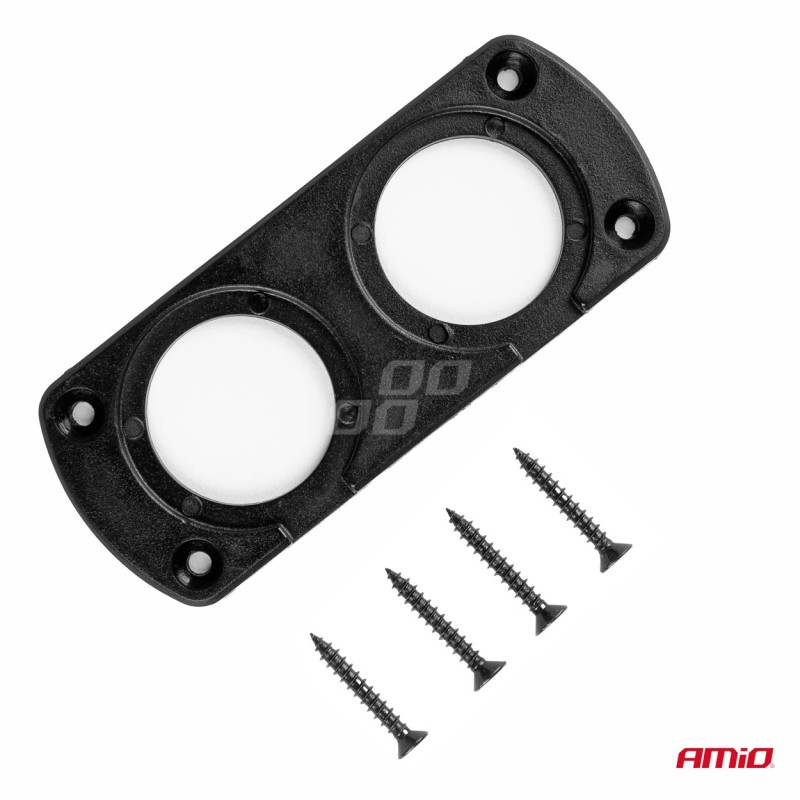 ΠΑΝΕΛ ΔΙΠΛΟ ΓΙΑ ΠΡΙΖΕΣ ΜΑΥΡΟ MOD-13 105x43x4,5 mm ΔΙΑΜΕΤΡΟ ΤΡΥΠΑΣ: 3cm AMIO - Amio - 02863/AM ΠΑΝΕΛ ΔΙΠΛΟ ΓΙΑ ΠΡΙΖΕΣ ΜΑΥΡΟ MOD-13 105x43x4,5 mm ΔΙΑΜΕΤΡΟ ΤΡΥΠΑΣ: 3cm AMIO - Amio - 02863/AM