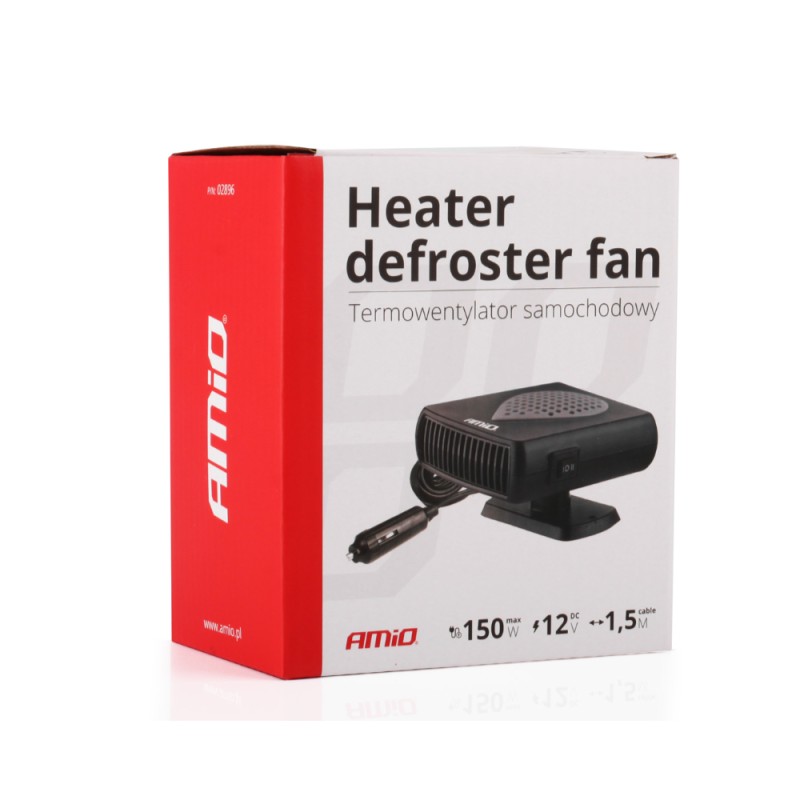 ΑΕΡΟΘΕΡΜΟ ΑΝΑΠΤΗΡΑ 12V - 150W (ΚΑΛΩΔΙΟ 150 cm) ΑMiO - 1 TEM. - Amio - 02896/AM ΑΕΡΟΘΕΡΜΟ ΑΝΑΠΤΗΡΑ 12V - 150W (ΚΑΛΩΔΙΟ 150 cm) ΑMiO - 1 TEM. - Amio - 02896/AM