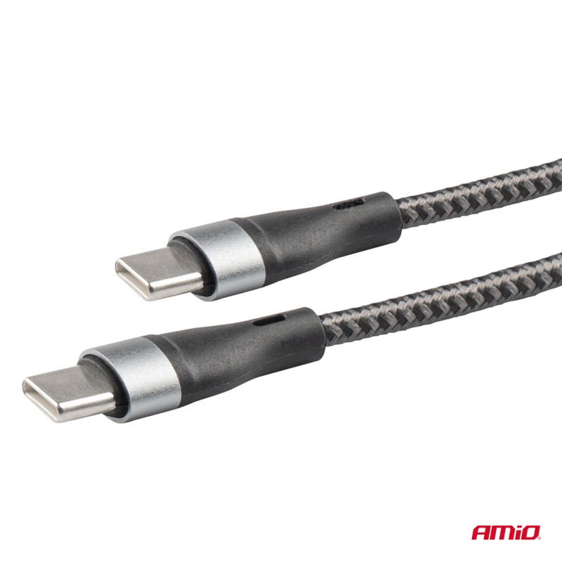 ΚΑΛΩΔΙΟ ΦΟΡΤΙΣΗΣ ΚΑΙ ΣΥΓΧΡΟΝΙΣΜΟΥ USB TYPE C 100cm 3.0A UC-16 AMIO - 1 ΤΕΜ. - Amio - 02928/AM ΚΑΛΩΔΙΟ ΦΟΡΤΙΣΗΣ ΚΑΙ ΣΥΓΧΡΟΝΙΣΜΟΥ USB TYPE C 100cm 3.0A UC-16 AMIO - 1 ΤΕΜ. - Amio - 02928/AM