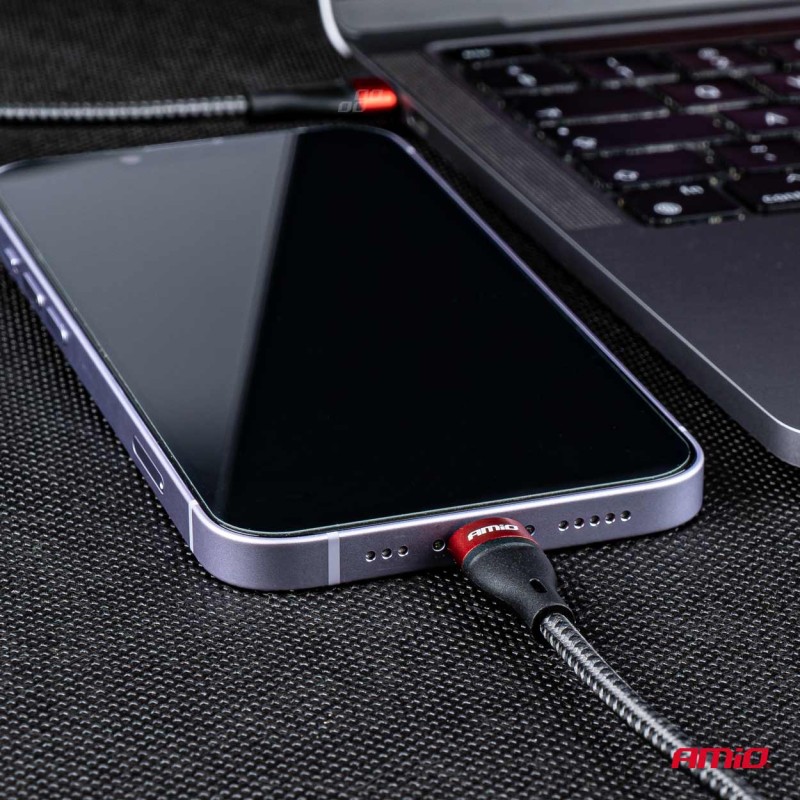 ΚΑΛΩΔΙΟ ΦΟΡΤΙΣΗΣ ΚΑΙ ΣΥΓΧΡΟΝΙΣΜΟΥ USB TYPE C ΣΕ APPLE LIGHTNING 100cm 2.4A UC-17 AMIO - 1 ΤΕΜ. - Amio - 02929/AM ΚΑΛΩΔΙΟ ΦΟΡΤΙΣΗΣ ΚΑΙ ΣΥΓΧΡΟΝΙΣΜΟΥ USB TYPE C ΣΕ APPLE LIGHTNING 100cm 2.4A UC-17 AMIO - 1 ΤΕΜ. - Amio - 02929/AM