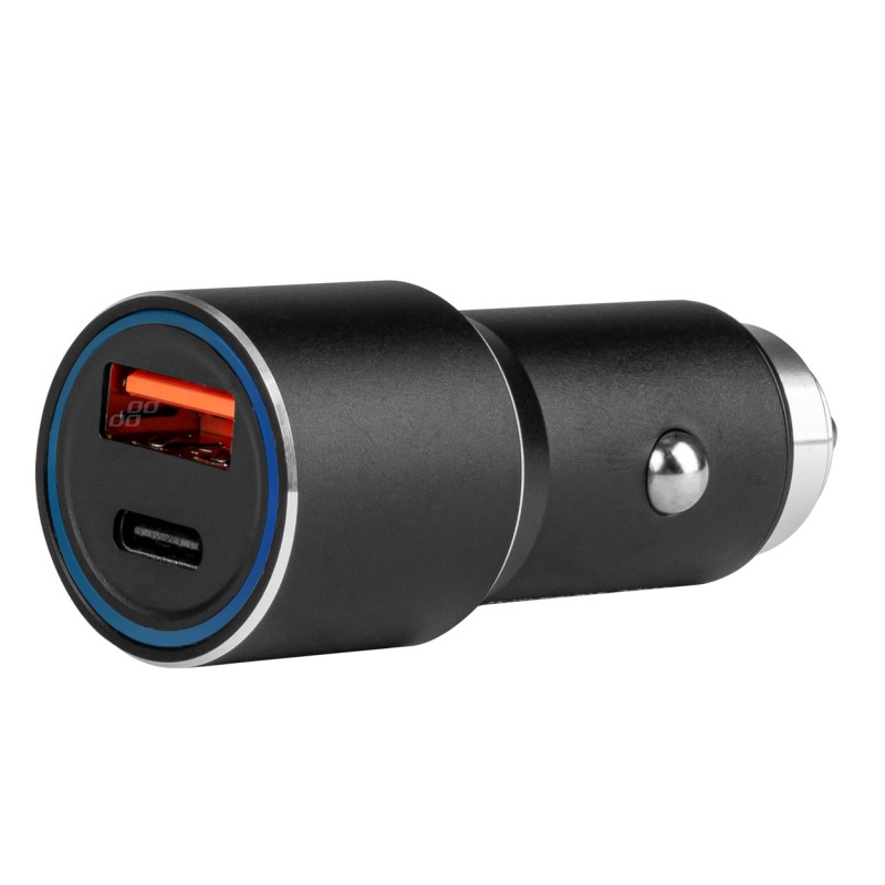 ΦΟΡΤΙΣΤΗΣ ΑΝΑΠΤΗΡΑ ΚΙΝΗΤΩΝ ΑΛΟΥΜΙΝΙΟΥ 12/24V USB + USB TYPE C 38W FAST CHARGE PRO-08 - Amio - 02934/AM ΦΟΡΤΙΣΤΗΣ ΑΝΑΠΤΗΡΑ ΚΙΝΗΤΩΝ ΑΛΟΥΜΙΝΙΟΥ 12/24V USB + USB TYPE C 38W FAST CHARGE PRO-08 - Amio - 02934/AM