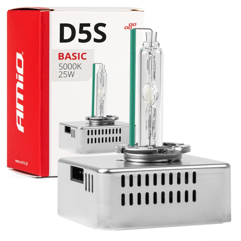 D5S 12V 5.000k 25W ΑΝΤΑΛΛΑΚΤΙΚΗ ΛΑΜΠΑ BASIC AMIO - 1 Τεμ. - Amio - 02941/AM D5S 12V 5.000k 25W ΑΝΤΑΛΛΑΚΤΙΚΗ ΛΑΜΠΑ BASIC AMIO - 1 Τεμ. - Amio - 02941/AM