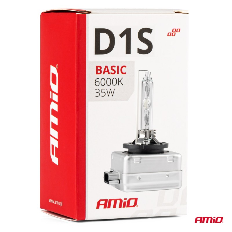 D1S 12V 6.000k 35W ΑΝΤΑΛΛΑΚΤΙΚΗ ΛΑΜΠΑ BASIC 1ΤΕΜ. - Amio - 02943/AM D1S 12V 6.000k 35W ΑΝΤΑΛΛΑΚΤΙΚΗ ΛΑΜΠΑ BASIC 1ΤΕΜ. - Amio - 02943/AM