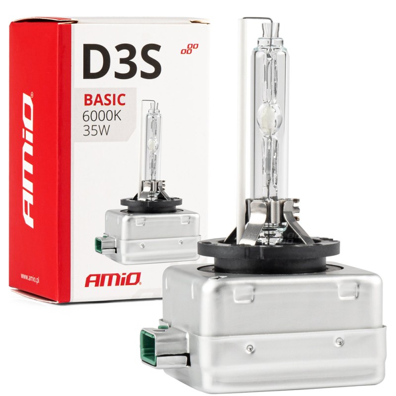 D3S 12V 6.000k 35W ΑΝΤΑΛΛΑΚΤΙΚΗ ΛΑΜΠΑ BASIC AMIO - 1 Τεμ. - Amio - 02948/AM D3S 12V 6.000k 35W ΑΝΤΑΛΛΑΚΤΙΚΗ ΛΑΜΠΑ BASIC AMIO - 1 Τεμ. - Amio - 02948/AM
