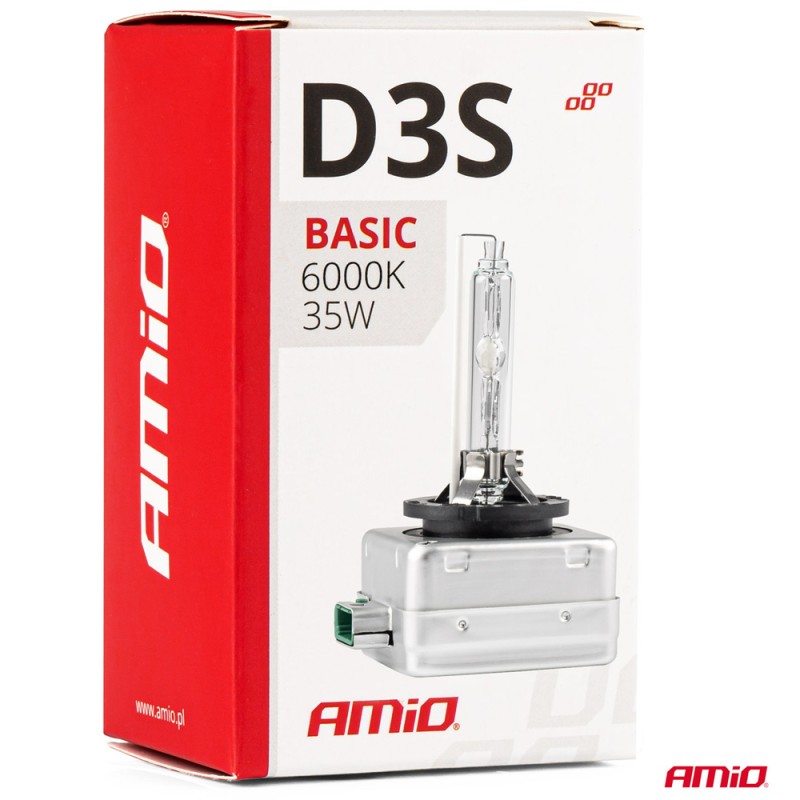 D3S 12V 6.000k 35W ΑΝΤΑΛΛΑΚΤΙΚΗ ΛΑΜΠΑ BASIC AMIO - 1 Τεμ. - Amio - 02948/AM D3S 12V 6.000k 35W ΑΝΤΑΛΛΑΚΤΙΚΗ ΛΑΜΠΑ BASIC AMIO - 1 Τεμ. - Amio - 02948/AM