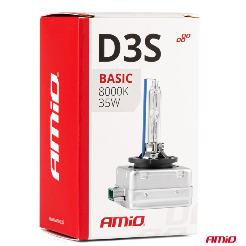 D3S 12V 8.000k 35W ΑΝΤΑΛΛΑΚΤΙΚΗ ΛΑΜΠΑ BASIC AMIO - 1 Τεμ. - Amio - 02949/AM D3S 12V 8.000k 35W ΑΝΤΑΛΛΑΚΤΙΚΗ ΛΑΜΠΑ BASIC AMIO - 1 Τεμ. - Amio - 02949/AM