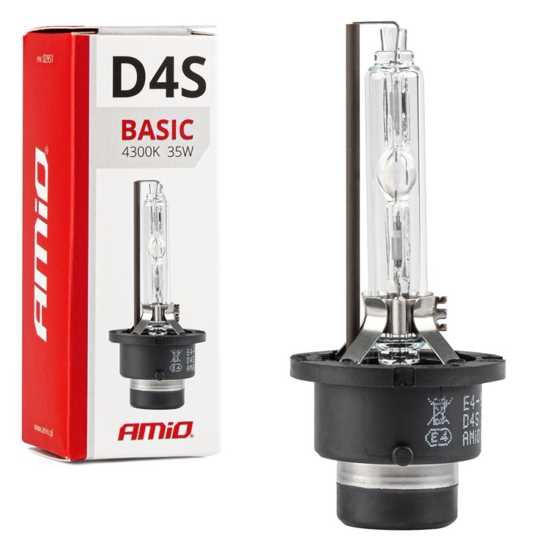 D4S 12V 4.300k 35W ΑΝΤΑΛΛΑΚΤΙΚΗ ΛΑΜΠΑ BASIC AMIO - 1 Τεμ. - Amio - 02950/AM D4S 12V 4.300k 35W ΑΝΤΑΛΛΑΚΤΙΚΗ ΛΑΜΠΑ BASIC AMIO - 1 Τεμ. - Amio - 02950/AM