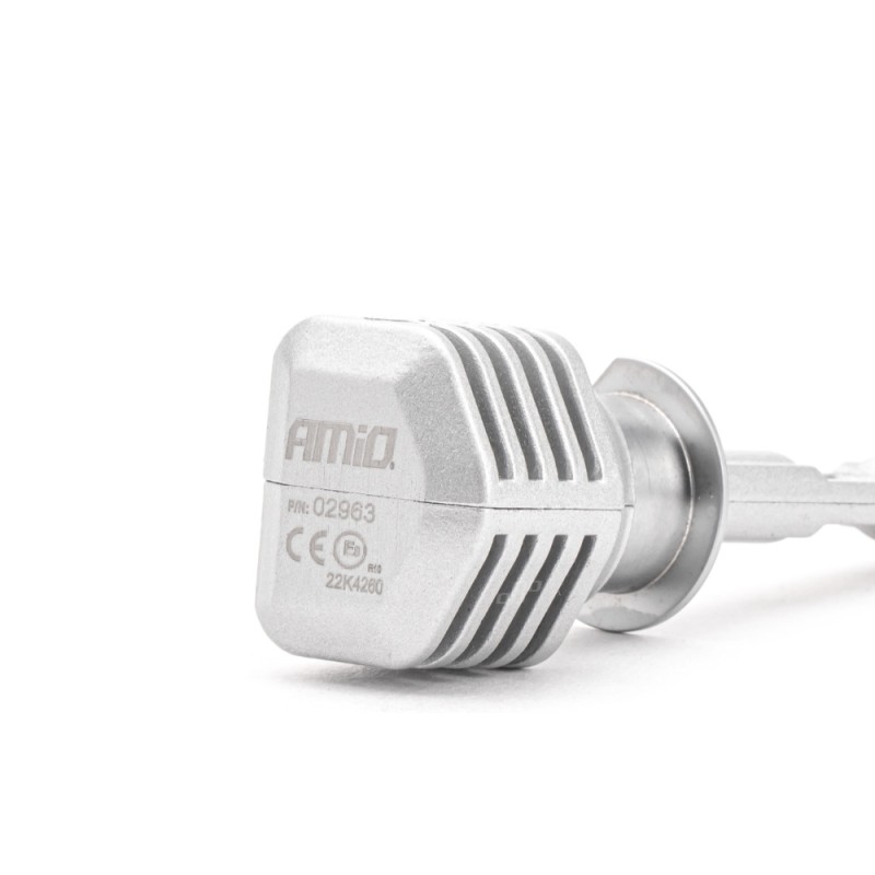 ΛΑΜΠΕΣ LED X1 SERIES H1 10-16V 40W 6.500K 4400lm +400% ΑMiO - 2 TEM. - Amio - 02963/AM ΛΑΜΠΕΣ LED X1 SERIES H1 10-16V 40W 6.500K 4400lm +400% ΑMiO - 2 TEM. - Amio - 02963/AM