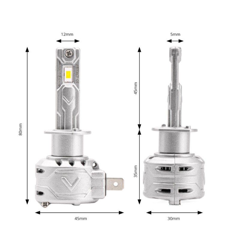 ΛΑΜΠΕΣ LED CAN BUS X2 SERIES ΜΕ ΑΝΕΜΙΣΤΗΡΑΚΙ H1 10-16V 72W 6.500K 7.920lm +400% ΑMiO - 2 TEM. - Amio - 02970/AM ΛΑΜΠΕΣ LED CAN BUS X2 SERIES ΜΕ ΑΝΕΜΙΣΤΗΡΑΚΙ H1 10-16V 72W 6.500K 7.920lm +400% ΑMiO - 2 TEM. - Amio - 02970/AM