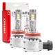 ΛΑΜΠΕΣ LED H8/Η9/Η11 10-16V 72W 6.500K 7920lm CAN-BUS (ΑΝΕΜΙΣΤΗΡΑΚΙ) X2 SERIES AMIO - 2ΤΕΜ. - Amio - 02974/AM