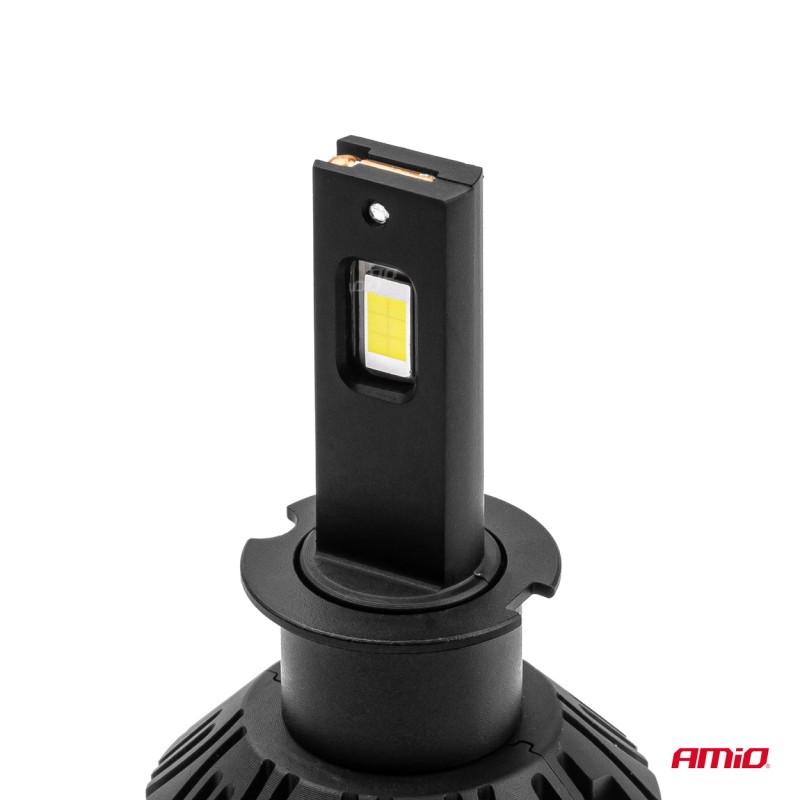 ΛΑΜΠΕΣ LED H3 10-16V 90W 6.500K 9900lm CAN BUS (ME ΑΝΕΜΙΣΤΗΡΑΚΙ) X3 SERIES AMIO - 2ΤΕΜ. - Amio - 02978/AM