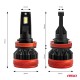 ΛΑΜΠΕΣ LED CAN-BUS H8/9/11 9>16V 90W 6.500K 9900lm (ΜΕ ΑΝΕΜΙΣΤΗΡΑΚΙ) X3 SERIES AMIO - 2 Τεμ. - Amio - 02981/AM ΛΑΜΠΕΣ LED CAN-BUS H8/9/11 9>16V 90W 6.500K 9900lm (ΜΕ ΑΝΕΜΙΣΤΗΡΑΚΙ) X3 SERIES AMIO - 2 Τεμ. - Amio - 02981/AM