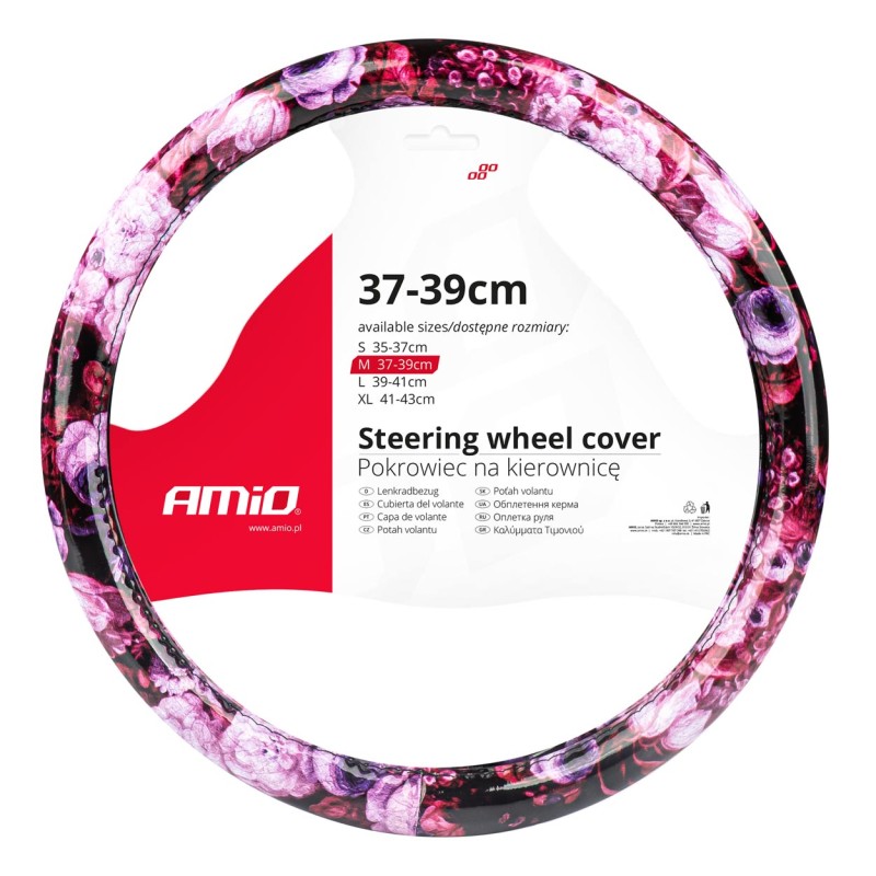 ΚΑΛΥΜΜΑ ΤΙΜΟΝΙΟΥ SWC-47 Μ 37-39cm ΜΑΥΡΟ/ΡΟΖ ΜΕ ΣΧΕΔΙΟ ΛΟΥΛΟΥΔΙΑ AMIO - 1 ΤΕΜ. - Amio - 02988/AM ΚΑΛΥΜΜΑ ΤΙΜΟΝΙΟΥ SWC-47 Μ 37-39cm ΜΑΥΡΟ/ΡΟΖ ΜΕ ΣΧΕΔΙΟ ΛΟΥΛΟΥΔΙΑ AMIO - 1 ΤΕΜ. - Amio - 02988/AM