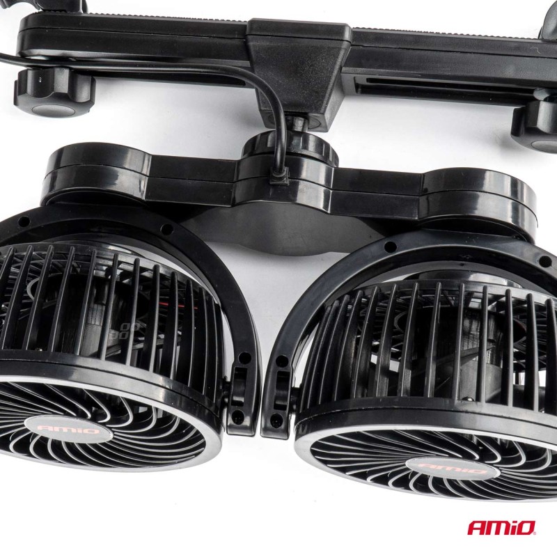 ΑΝΕΜΙΣΤΗΡΑΣ ΔΙΠΛΟΣ 12V 2χ4''(10,8cm) ΜΕ ΦΙΣ ΑΝΑΠΤΗΡΑ 2 ΤΑΧΥΤΗΤΩΝ & ΣΤΗΡΙΞΗ ΣΤΟ ΠΡΟΣΚΕΦΑΛΟ ΑMiO - 1 TEM. - Amio - 03008/AM ΑΝΕΜΙΣΤΗΡΑΣ ΔΙΠΛΟΣ 12V 2χ4''(10,8cm) ΜΕ ΦΙΣ ΑΝΑΠΤΗΡΑ 2 ΤΑΧΥΤΗΤΩΝ & ΣΤΗΡΙΞΗ ΣΤΟ ΠΡΟΣΚΕΦΑΛΟ ΑMiO - 1 TEM. - Amio - 03008/AM