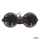 ΑΝΕΜΙΣΤΗΡΑΣ ΔΙΠΛΟΣ 12V 2χ4''(10,8cm) ΜΕ ΦΙΣ ΑΝΑΠΤΗΡΑ/2 USB 5V & ΣΤΗΡΙΞΗ ΣΤΟ ΠΡΟΣΚΕΦΑΛΟ ΑMiO - 1 TEM. - Amio - 03009/AM ΑΝΕΜΙΣΤΗΡΑΣ ΔΙΠΛΟΣ 12V 2χ4''(10,8cm) ΜΕ ΦΙΣ ΑΝΑΠΤΗΡΑ/2 USB 5V & ΣΤΗΡΙΞΗ ΣΤΟ ΠΡΟΣΚΕΦΑΛΟ ΑMiO - 1 TEM. - Amio - 03009/AM