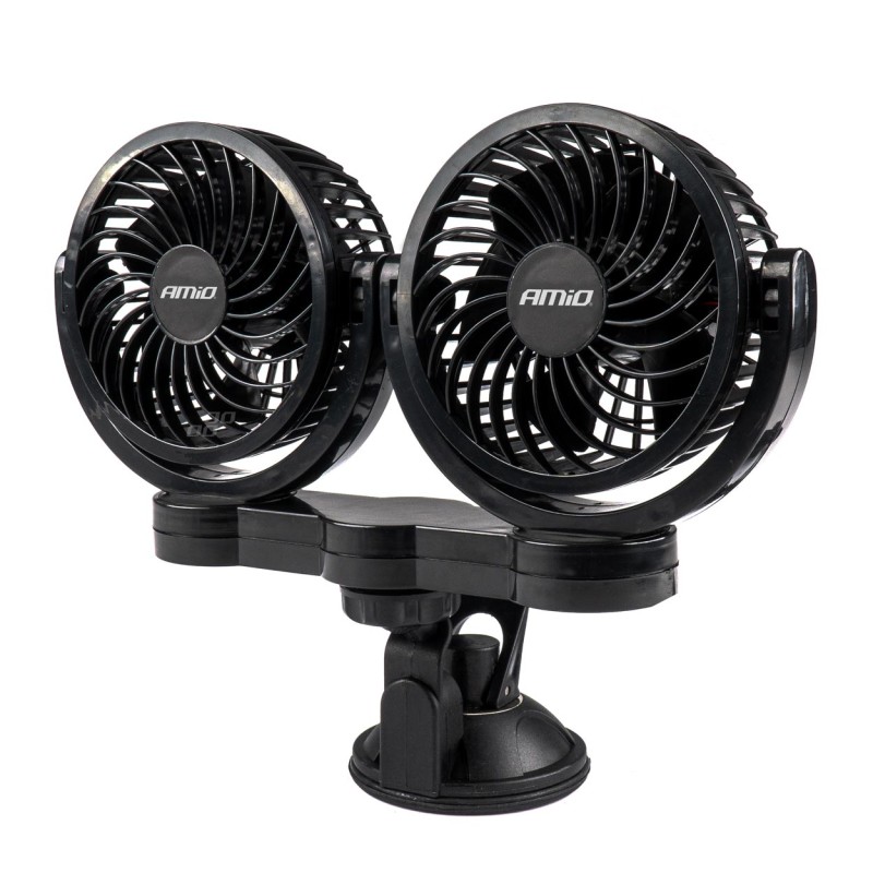 ΑΝΕΜΙΣΤΗΡΑΣ ΔΙΠΛΟΣ 24V 2χ4''(10,8cm) ΜΕ ΦΙΣ ΑΝΑΠΤΗΡΑ 2 ΤΑΧΥΤΗΤΩΝ ΜΕ ΒΕΝΤΟΥΖΑ PRO SERIES AMIO ΑΜΙΟ - 1 ΤΕΜ. - Amio - 03011/AM ΑΝΕΜΙΣΤΗΡΑΣ ΔΙΠΛΟΣ 24V 2χ4''(10,8cm) ΜΕ ΦΙΣ ΑΝΑΠΤΗΡΑ 2 ΤΑΧΥΤΗΤΩΝ ΜΕ ΒΕΝΤΟΥΖΑ PRO SERIES AMIO ΑΜΙΟ - 1 ΤΕΜ. - Amio - 03011/AM