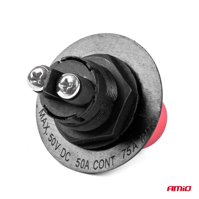 ΔΙΑΚΟΠΤΗΣ POWER-OFF ΜΠΑΤΑΡΙΑΣ ΓΕΝΙΚΟΥ ΡΕΥΜΑΤΟΣ 12-32V 50A 29mm 3 ΛΕΙΤΟΥΡΓΙΩΝ AMIO - 1 ΤΕΜ. - Amio - 03025/AM ΔΙΑΚΟΠΤΗΣ POWER-OFF ΜΠΑΤΑΡΙΑΣ ΓΕΝΙΚΟΥ ΡΕΥΜΑΤΟΣ 12-32V 50A 29mm 3 ΛΕΙΤΟΥΡΓΙΩΝ AMIO - 1 ΤΕΜ. - Amio - 03025/AM