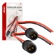 ΦΙΣΑ 12/24V ΓΙΑ ΛΑΜΠΕΣ T10/ W5W/ W3W/ W16W ME ΚΑΛΩΔΙΟ ΑΜΙΟ - 2 ΤΕΜ. - Amio - 03048/AM ΦΙΣΑ 12/24V ΓΙΑ ΛΑΜΠΕΣ T10/ W5W/ W3W/ W16W ME ΚΑΛΩΔΙΟ ΑΜΙΟ - 2 ΤΕΜ. - Amio - 03048/AM