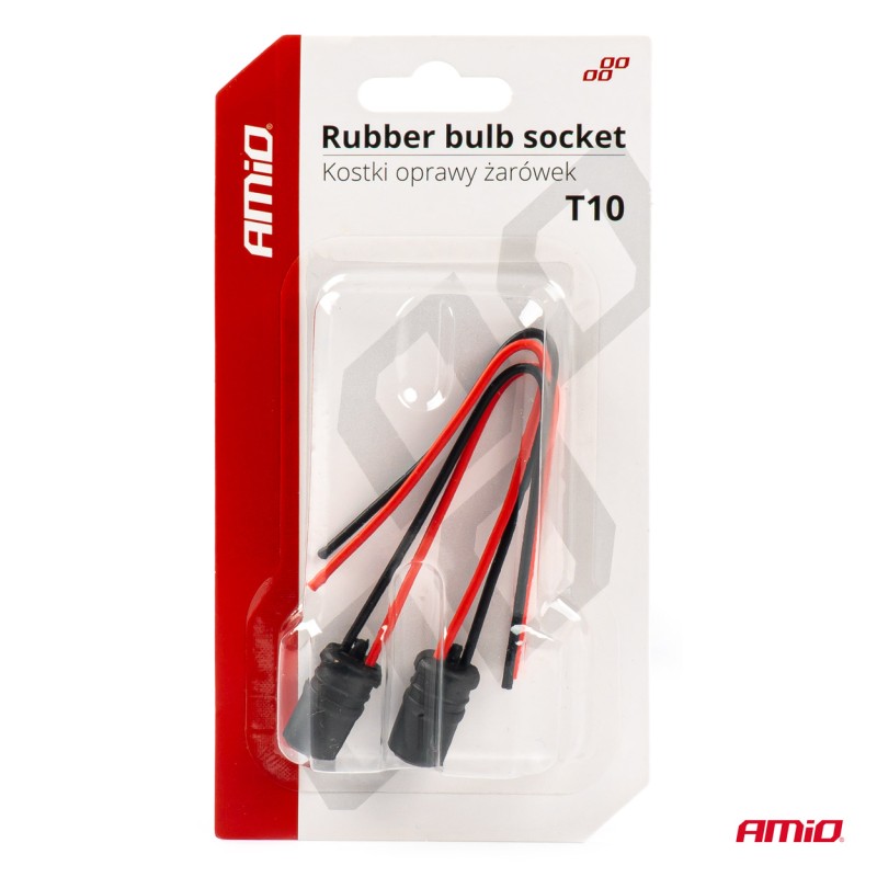 ΦΙΣΑ 12/24V ΓΙΑ ΛΑΜΠΕΣ T10/ W5W/ W3W/ W16W ME ΚΑΛΩΔΙΟ ΑΜΙΟ - 2 ΤΕΜ. - Amio - 03048/AM ΦΙΣΑ 12/24V ΓΙΑ ΛΑΜΠΕΣ T10/ W5W/ W3W/ W16W ME ΚΑΛΩΔΙΟ ΑΜΙΟ - 2 ΤΕΜ. - Amio - 03048/AM