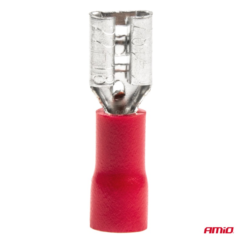 ΦΙΣΑΚΙΑ ΘΗΛΥΚΑ ΚΟΚΚΙΝΑ FDD1 1,25-187 /10A/ 5,6mm ΑΜΟ - 10 ΤΕΜ. - Amio - 03061/AM ΦΙΣΑΚΙΑ ΘΗΛΥΚΑ ΚΟΚΚΙΝΑ FDD1 1,25-187 /10A/ 5,6mm ΑΜΟ - 10 ΤΕΜ. - Amio - 03061/AM