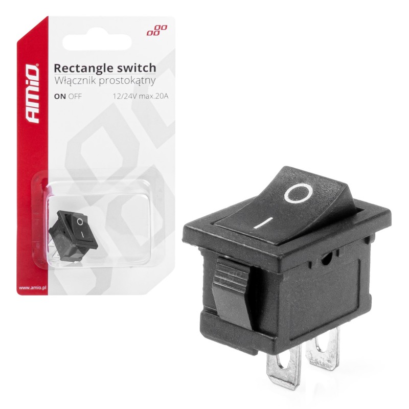 ΔΙΑΚΟΠΤΗΣ ON/OFF 3 ΕΠΑΦΩΝ 12V 20A 12mm x 19mm ΜΑΥΡΟΣ ΑΜΙΟ - 1 ΤΕΜ. - Amio - 03082/AM ΔΙΑΚΟΠΤΗΣ ON/OFF 3 ΕΠΑΦΩΝ 12V 20A 12mm x 19mm ΜΑΥΡΟΣ ΑΜΙΟ - 1 ΤΕΜ. - Amio - 03082/AM