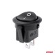 ΔΙΑΚΟΠΤΗΣ ON/OFF 2 ΕΠΑΦΩΝ 12V 20A ΣΤΡΟΓΓΥΛΟΣ Φ20mm ΜΑΥΡΟΣ AMIO - 1 τεμ. - Amio - 03083/AM ΔΙΑΚΟΠΤΗΣ ON/OFF 2 ΕΠΑΦΩΝ 12V 20A ΣΤΡΟΓΓΥΛΟΣ Φ20mm ΜΑΥΡΟΣ AMIO - 1 τεμ. - Amio - 03083/AM