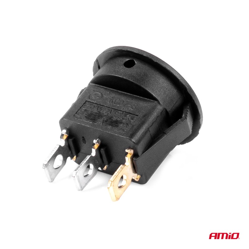 ΔΙΑΚΟΠΤΗΣ ON/OFF 3 ΕΠΑΦΩΝ 12/24V 20A ΣΤΡΟΓΓΥΛΟΣ ΜΕ ΚΙΤΡΙΝΟ ΦΩΤΙΣΜΟ ΑΜΙΟ - 1 ΤΕΜ. - Amio - 03085/AM ΔΙΑΚΟΠΤΗΣ ON/OFF 3 ΕΠΑΦΩΝ 12/24V 20A ΣΤΡΟΓΓΥΛΟΣ ΜΕ ΚΙΤΡΙΝΟ ΦΩΤΙΣΜΟ ΑΜΙΟ - 1 ΤΕΜ. - Amio - 03085/AM