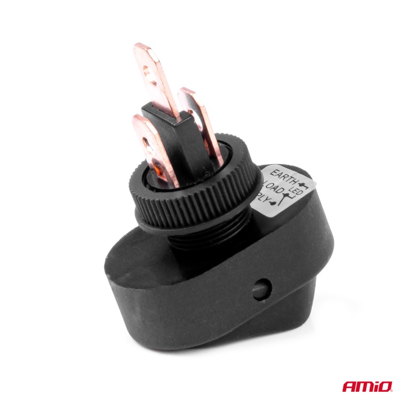 ΔΙΑΚΟΠΤΗΣ ON/OFF 3 ΕΠΑΦΩΝ ΜΕ LED ΚΙΤΡΙΝΟ 12/24V Φ12mm 30A ΜΕ ΣΠΕΙΡΩΜΑ ΟΒΑΛ ΑΜΙΟ - 1 ΤΕΜ. - Amio - 03088/AM ΔΙΑΚΟΠΤΗΣ ON/OFF 3 ΕΠΑΦΩΝ ΜΕ LED ΚΙΤΡΙΝΟ 12/24V Φ12mm 30A ΜΕ ΣΠΕΙΡΩΜΑ ΟΒΑΛ ΑΜΙΟ - 1 ΤΕΜ. - Amio - 03088/AM