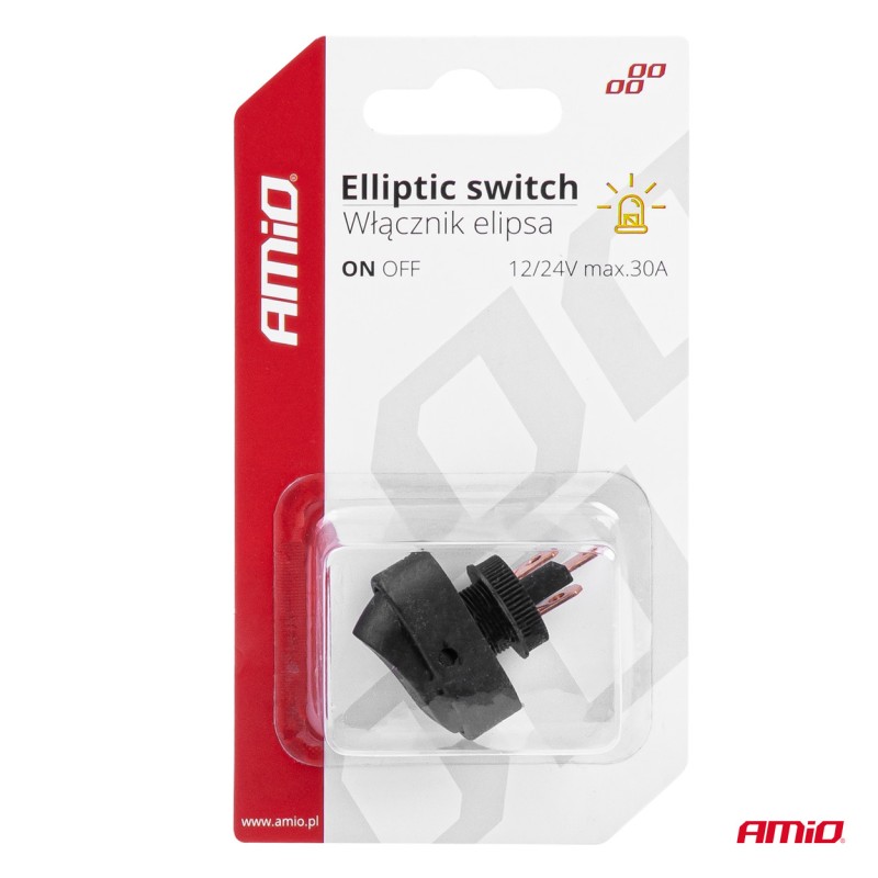 ΔΙΑΚΟΠΤΗΣ ON/OFF 3 ΕΠΑΦΩΝ ΜΕ LED ΚΙΤΡΙΝΟ 12/24V Φ12mm 30A ΜΕ ΣΠΕΙΡΩΜΑ ΟΒΑΛ ΑΜΙΟ - 1 ΤΕΜ. - Amio - 03088/AM ΔΙΑΚΟΠΤΗΣ ON/OFF 3 ΕΠΑΦΩΝ ΜΕ LED ΚΙΤΡΙΝΟ 12/24V Φ12mm 30A ΜΕ ΣΠΕΙΡΩΜΑ ΟΒΑΛ ΑΜΙΟ - 1 ΤΕΜ. - Amio - 03088/AM